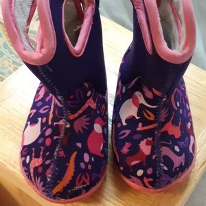Baby Girl Bogs Size 4